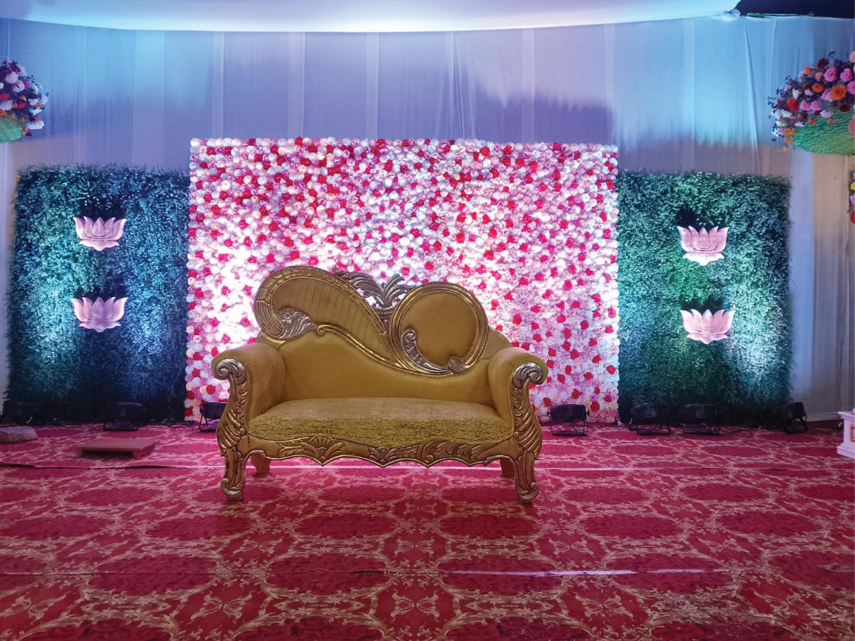 Receptions and Anniversaries style decoration