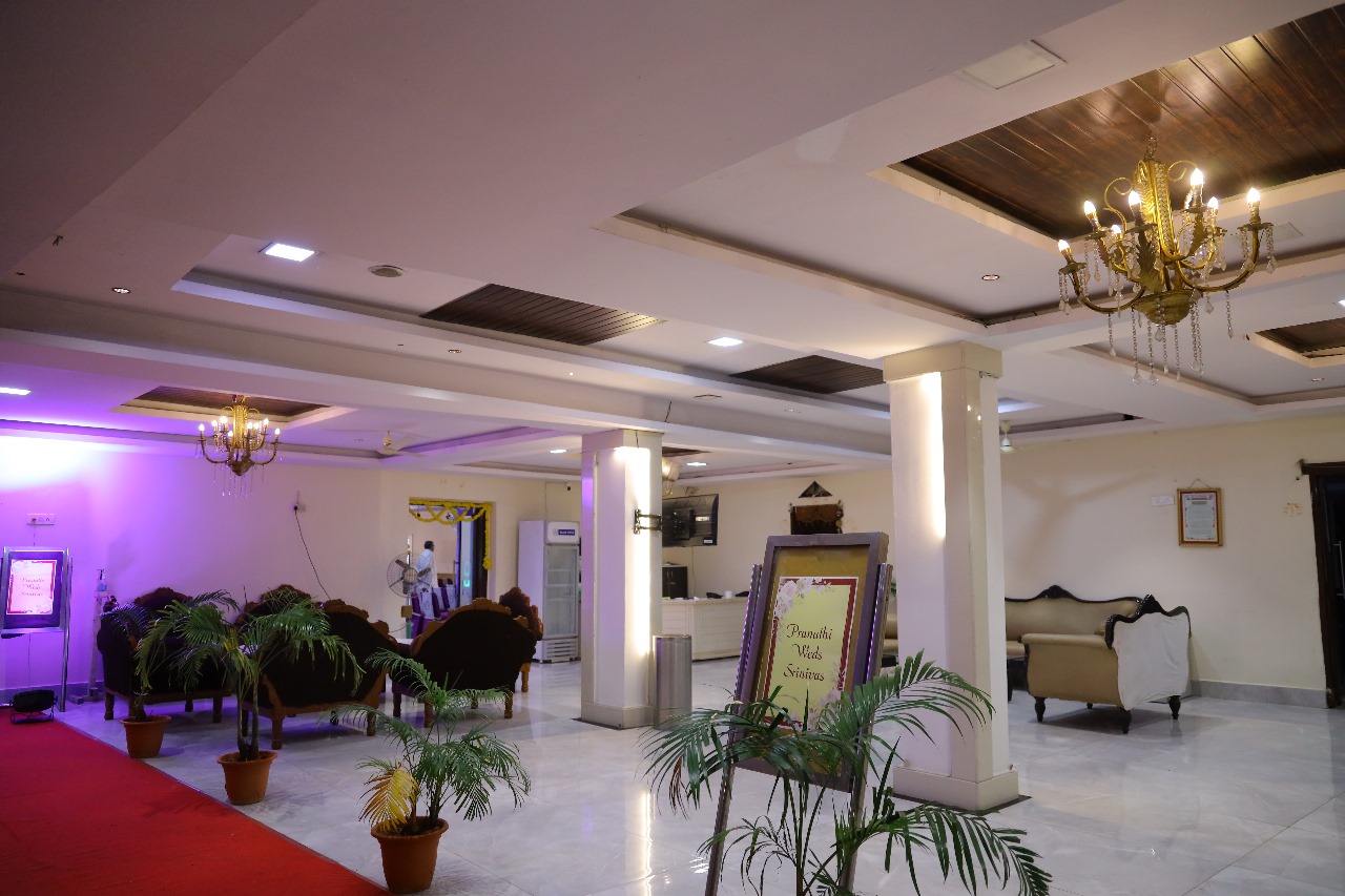 AC function hall with accommodation