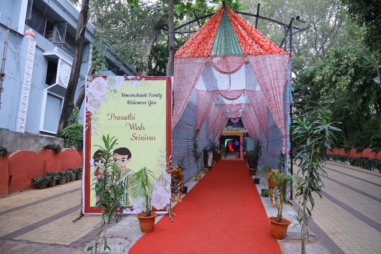 Enterance Decoration Maruti-Gardens