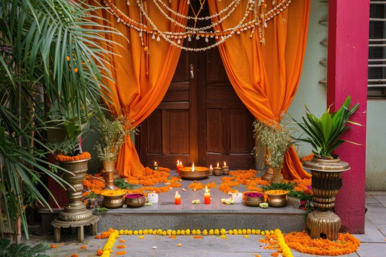 navratri-highly-detailed-door-decoration